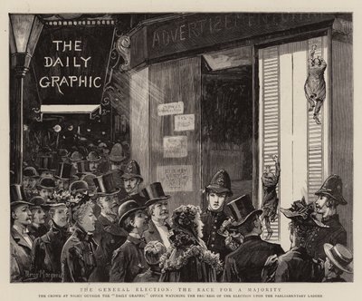 Die Parlamentswahl, das Rennen um die Mehrheit von Percy Macquoid